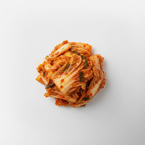 Pile of fermented kimchi