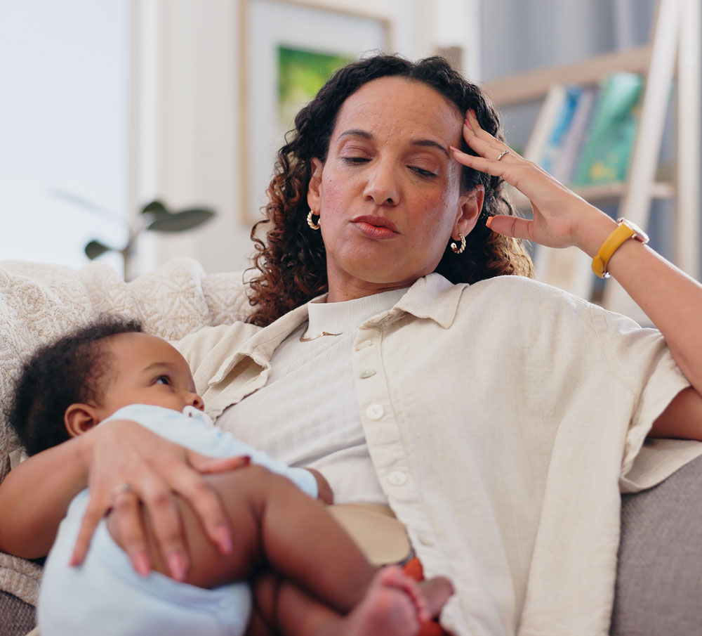 Stress Matter lady baby