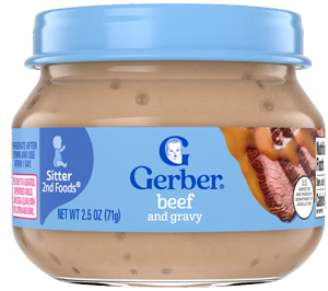 Gerber beef and Gravy
