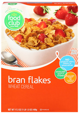 Food Club bran flakes