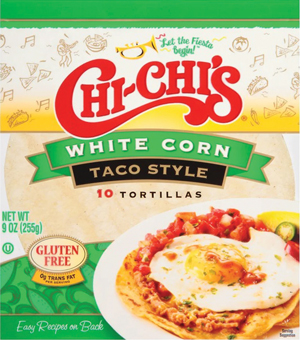 Chi-Chi’s tortillas with fried egg and salsa topping.