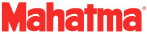 Mahatma logo in bold red text.