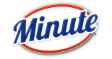 Minute logo with red and blue lettering.