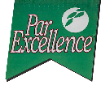 Par Excellence logo on a green banner.