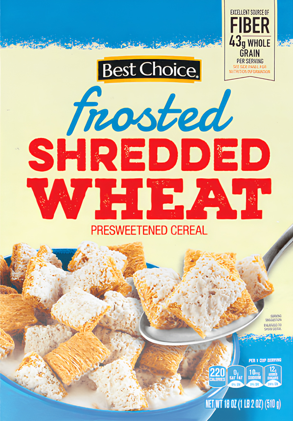 Frosted Shredded Wheat best choice