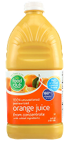 Food Club orange juice